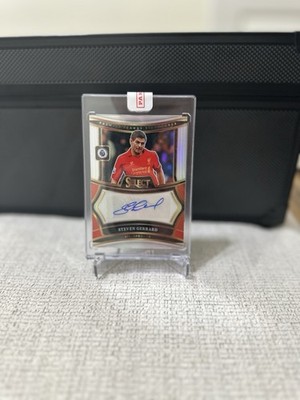 2024-25 PANINI SELECT EPL LEGEND STEVEN GERRARD Signature Series AUTO  