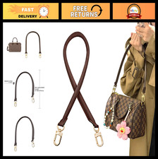 Genuine Vachetta Leather Shoulder Strap Replacement for Damier Speedy 25 30 35 B