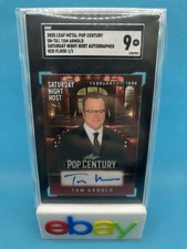 2025 Leaf Metal Pop Century 1/1 Tom Arnold Red Flood Auto #SN-TA1 SGC 9