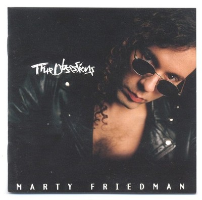 Marty Friedman     1996  True Obsessions  TOCP-8847   CD    Japan . freeship
