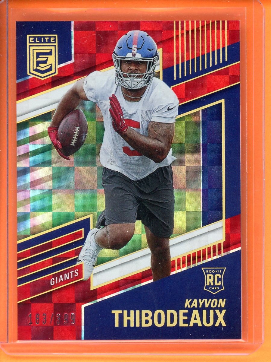 Kayvon Thibodeaux Red Rookie /399 2022 Donruss Elite #137