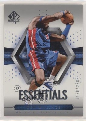 2004-05 SP Authentic SP Essentials 199/2999 Ben Wallace #98 HOF gc7
