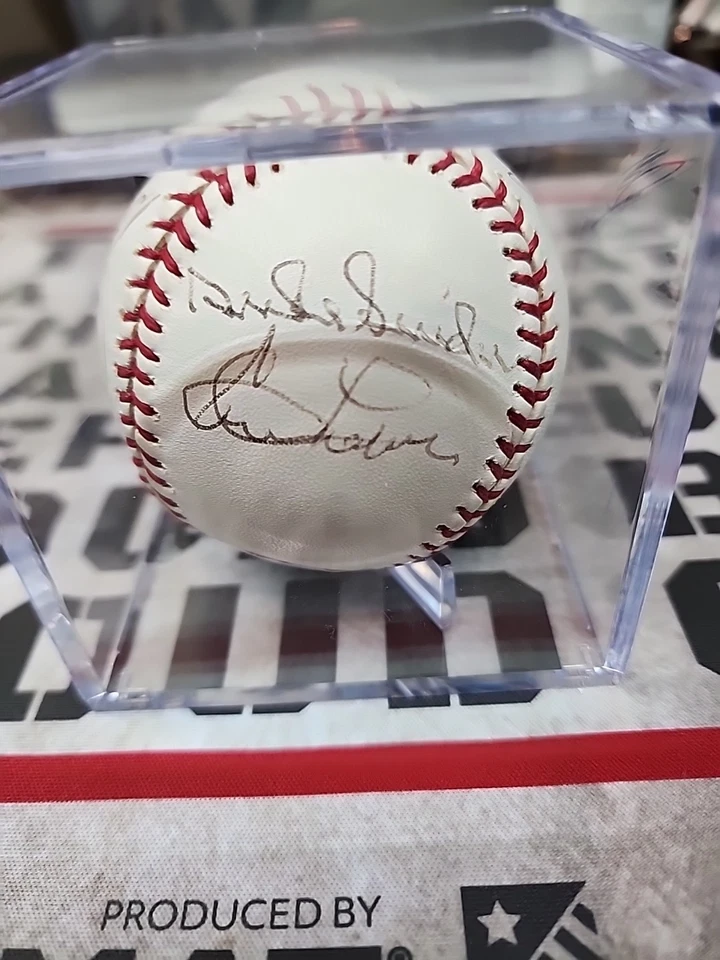 Pelota firmada por los Dodgers Greats - Duke Snider, Ron Cey, Ralph Branca y otros certificado de autenticidad Foto 3 de 4