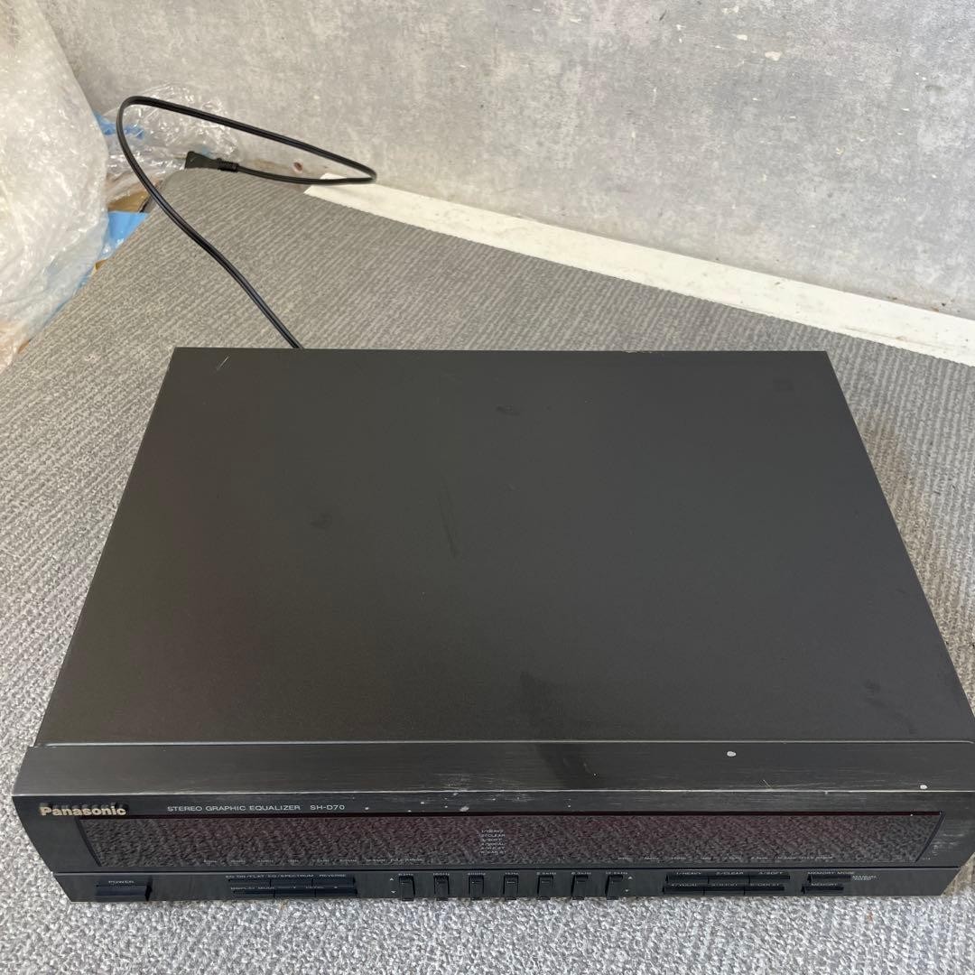 Panasonic Technics SH-D70 Graphic Equalizer Stereo Hi-Fi Audio