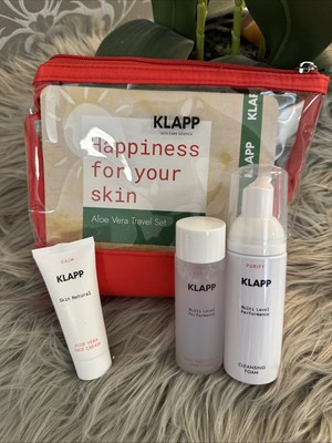 KLAPP Skin Care Aloe Vera Cream Skin Natural Reiseset 50ml