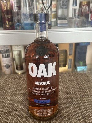 ABSOLUT OAK Barrel Crafted Wodka | 1 Liter | 40% Vol. | Limited Edition !