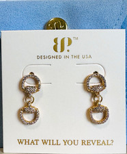 ✨Bomb Party Vermeil Earrings  “Call the shots “ .925 Sterling Silver Vermeil ✨