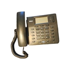 RCA 25201RE1-A 2-line Corded Speakerphone  Black 