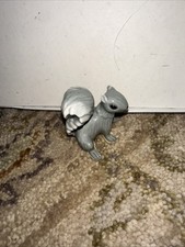 Retired Hagen Renaker Glossy Gray Squirrel