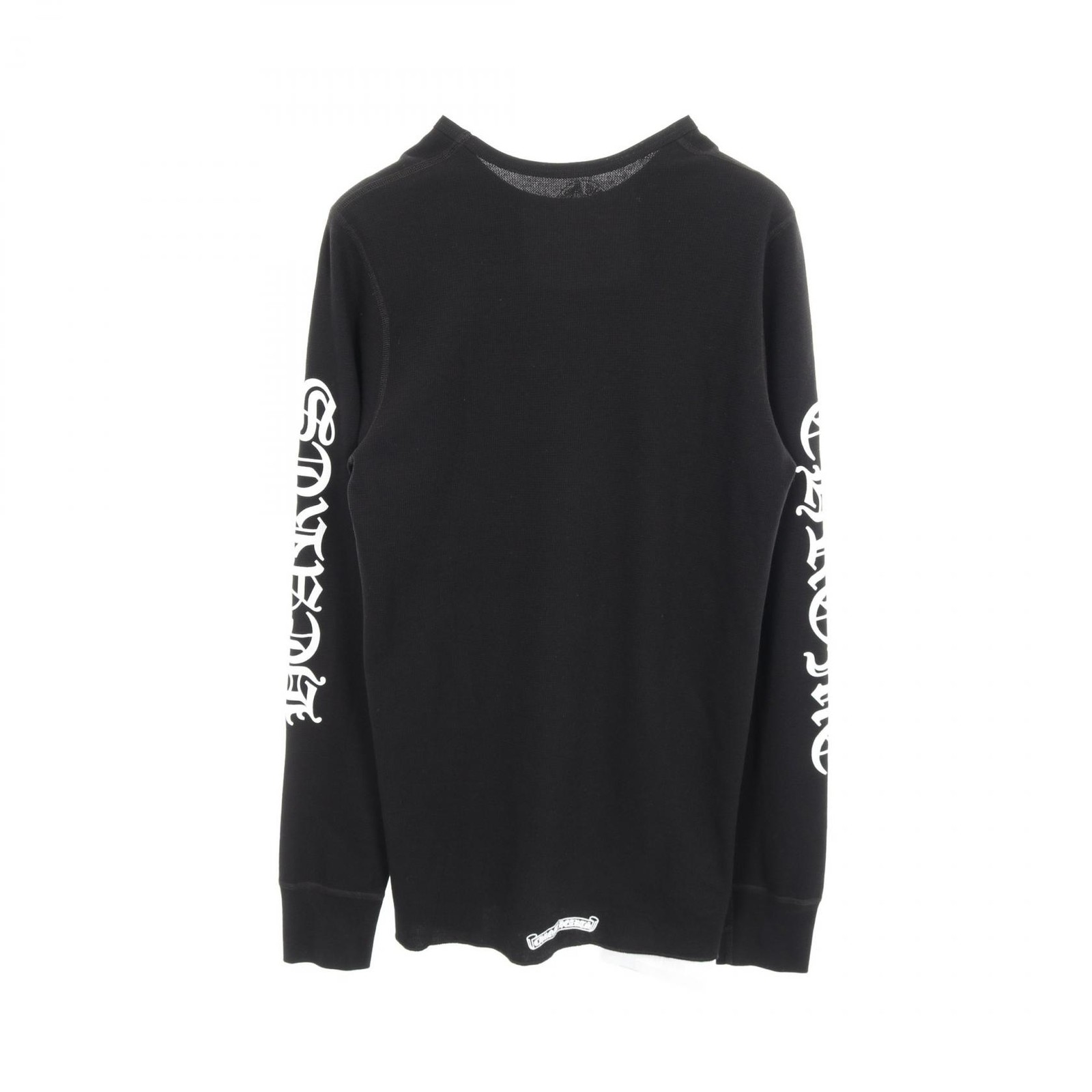 CHROME HEARTS T-shirt #XL cotton polyester Black White Used mens thumbnail 2