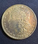 1886 Morgan Silver Dollar $1 90% Silver Business Strike Philadelphia Mint toned