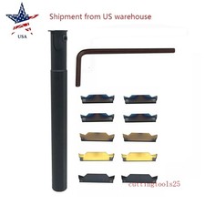 11pcs 16mm handle inner hole groove cutting tool 1.5mm cutting width combo set