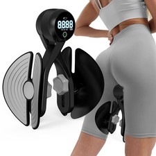 Thigh Trainer Exerciser, Kegel Exerciser for Pelvic Floor Muscle, Black
