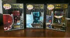 Batman Funko Pop Lot 80 Years - Red Death #283, Red Rain #286, Teal Chrome #144