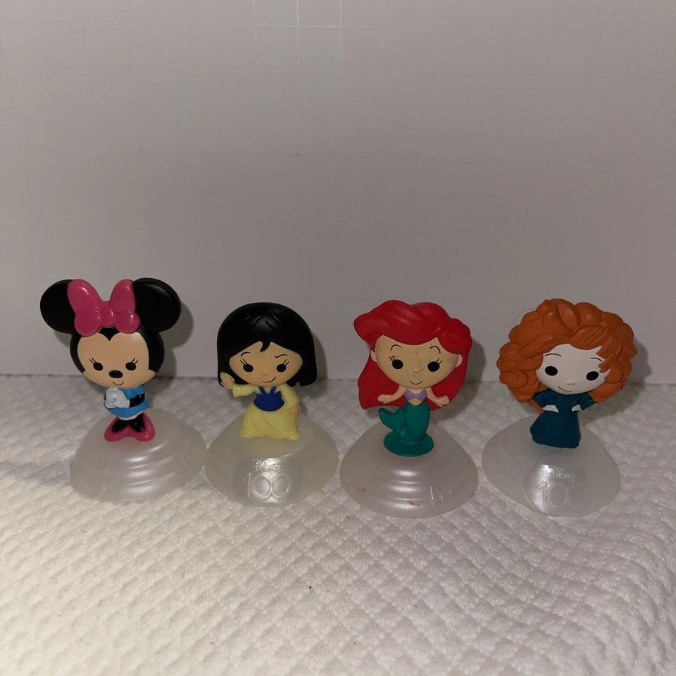 Disney 100 Years Of Wonder Happy Meal Toys Minnie Buzz Merida Mulan Dory 13 Toys - Image 2 of 4