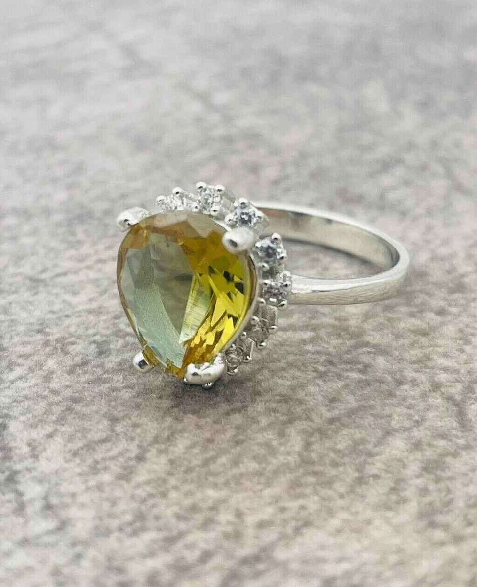 Silver ring hotsell changing color