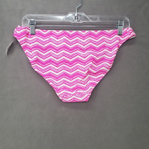 Bikini de cuerda para mujer Gap Body talla mediana rosa estampado Chevron - Imagen 8 de 12