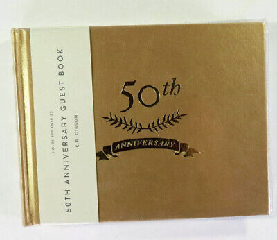 50th Anniversary Guest Registry Book