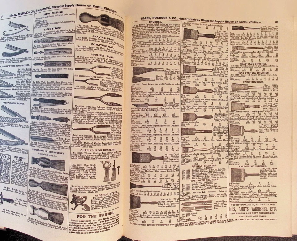 1968 Reprint 1897 Sears Roebuck Catalog HC DJ - Image 4 of 4