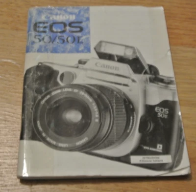 Canon EOS 50 E Eos 50E Elan II Bedienungsanleitung Eye Control, Italienisch - Photo 1/2