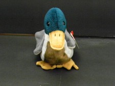 Ty Beanie Babies 'JAKE' Drake Mallard Duck 1997/98 Rare w/ Tag Variations MINT