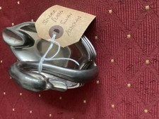 Seba silver plated swan ashtray