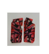 AJAX Grips for SIG SAUER 238 - Red MarbleLite - New Authorized Sig Design