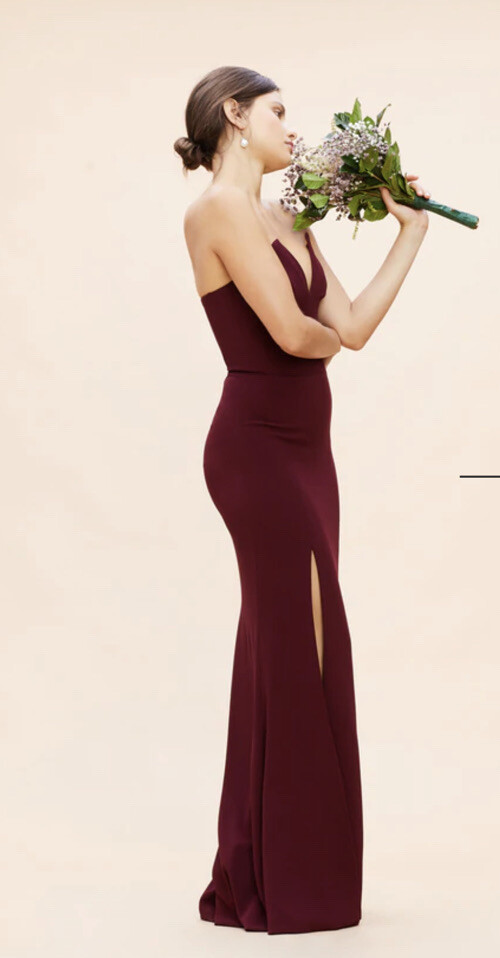 sachin and babi light blue dress Fernanda Gown – Dress the Population main image 0