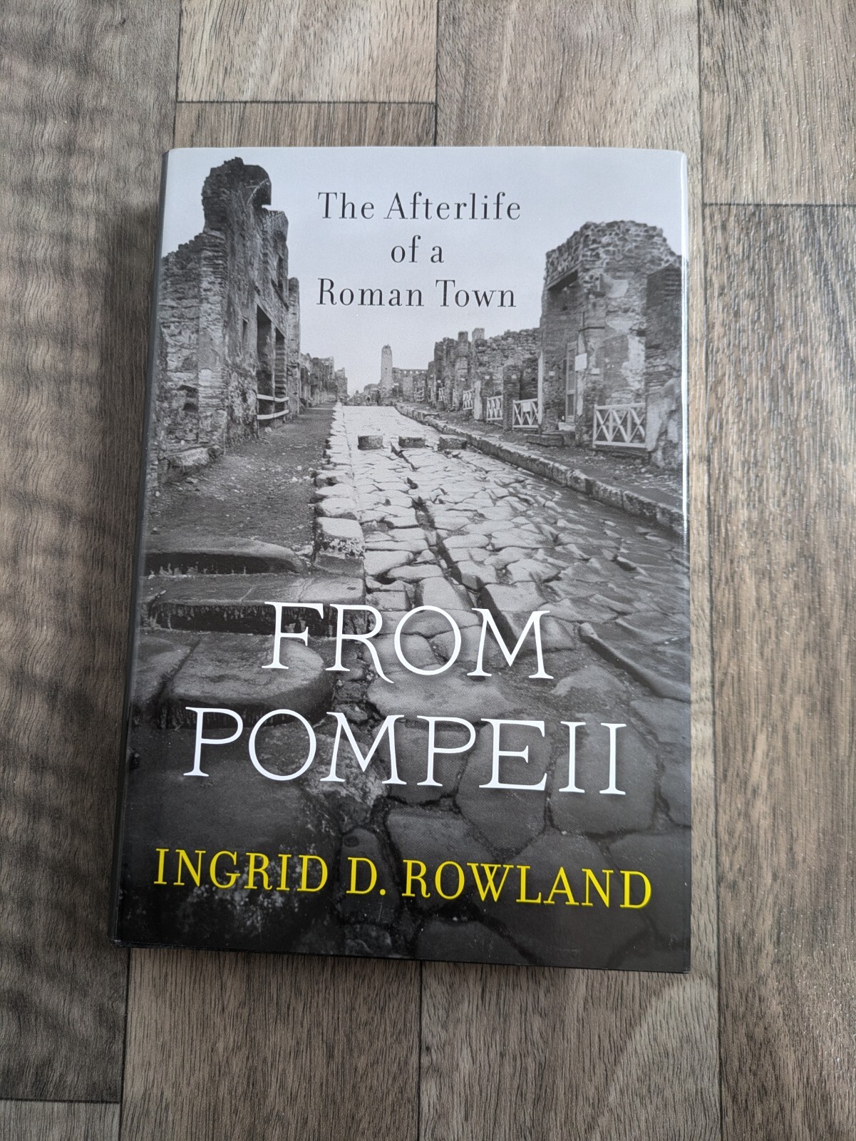From Pompeii- The Afterlife Of A Roman Town - Ingrid D Rowland Hardback Book