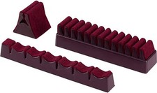 Gedotec Besteckhalter Besteckeinsatz selbstklebend weinrot Besteckeinlage Filz