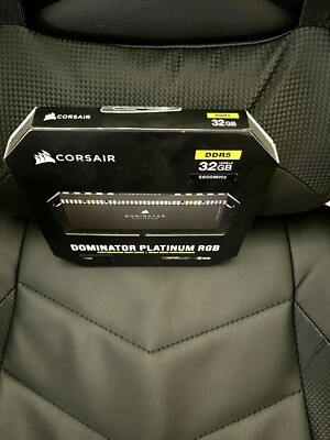CORSAIR Dominator Platinum RGB 32GB (2 x 16GB) 288-Pin DDR5 SDRAM