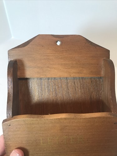 Vintage Lobeco, Wood, Wall Hanging Letter Holder, Japan - Picture 8 of 11