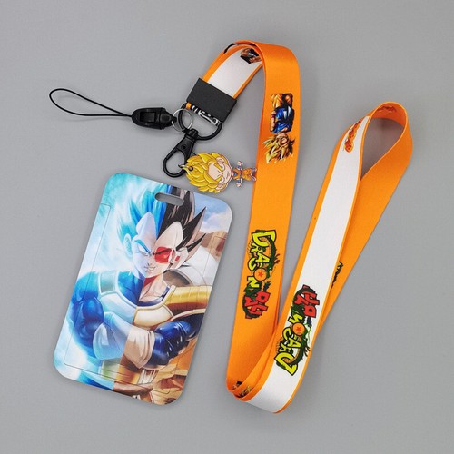 1 Set Cartoon ID Card Holder Neck Strap Lanyard , Badge Keyring KeyChain - Picture 38 of 52