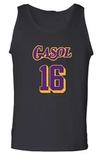 Pau Gasol Los Angeles Lakers Jersey Retirement TANK-TOP