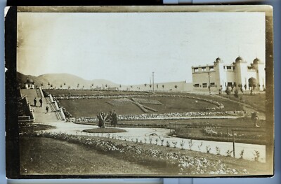 COLUMBIA GARDENS butte mt real photo postcard rppc montana history ~rare