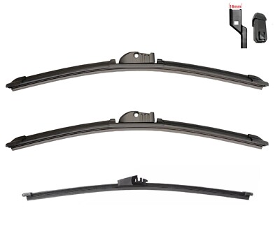 Front and Rear Windshield Wiper Blade For Volvo V90 XC40 XC90 2018-24 V90 CROSS