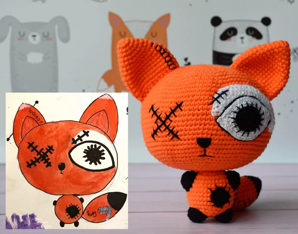 Turn child's drawing into deals stuffed animal