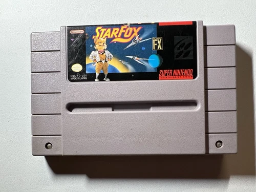 Star Fox (SNES) Authentic, Tested, Working!