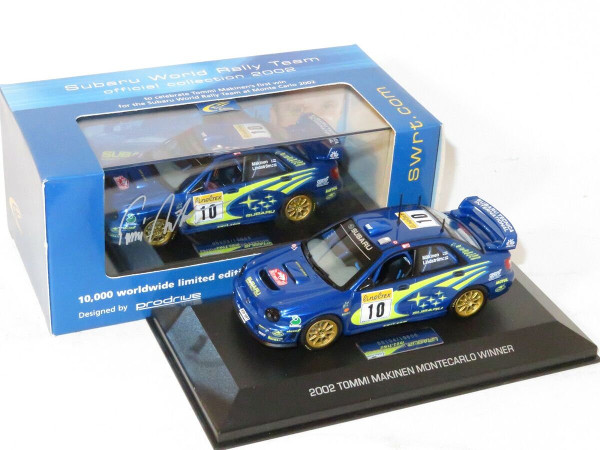 1/43 Subaru Impreza S7 WRC `01 Winner Rally Monte Carlo 2002 1/43 Subaru Impreza S7 WRC `01 Winner Rally Monte Carlo 2002