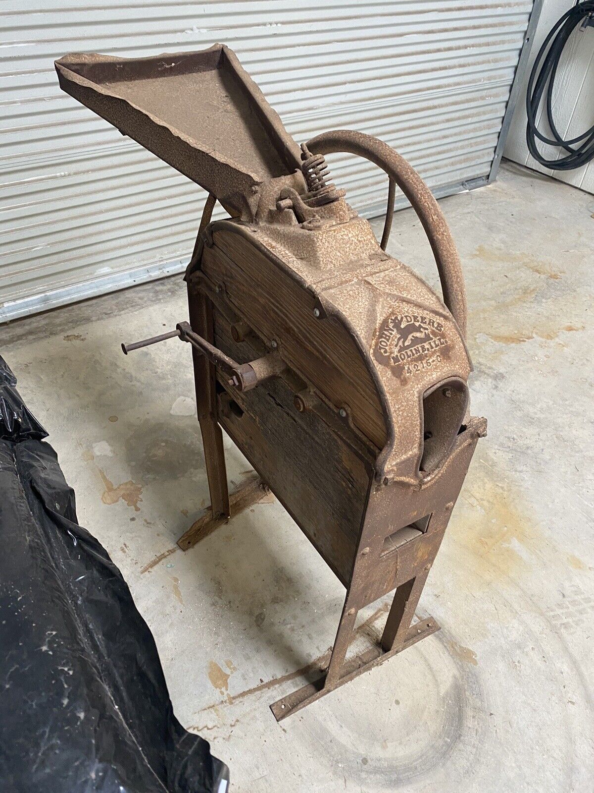 Rare Original JOHN DEERE Co. Corn Sheller 1915