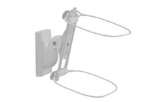 Image of SANUS WSWM21-W2 Wall Mount Tilt & Swivel Speaker Bracket White