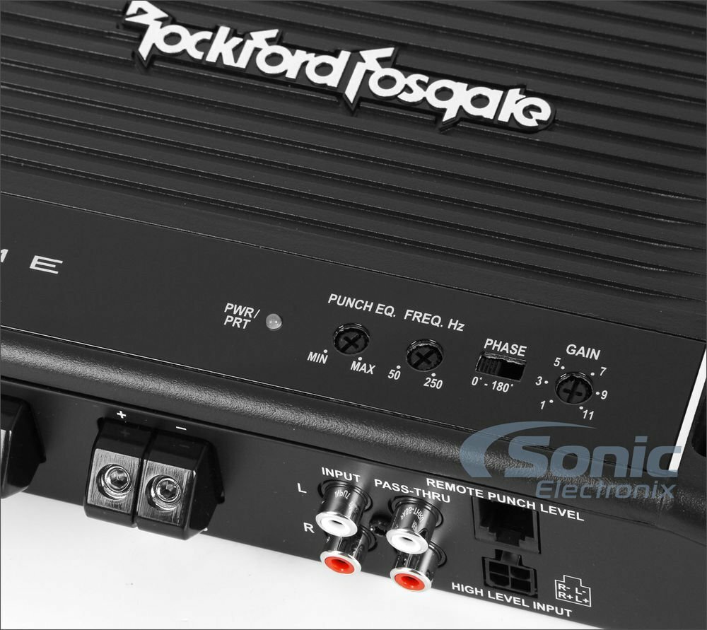 Rockford Fosgate R500X1D 500W Monoblock Amplifier w/ Free 4 Gauge