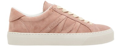 MONCLER Monaco 2 Women's Pink Sneakers New