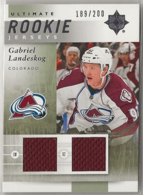 2011-12 Ultimate Collection Ultimate Rookie Jerseys URJGL Gabriel Landeskog /200
