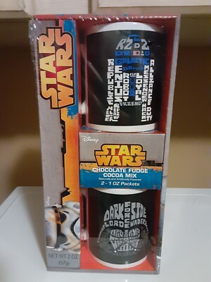 Galerie SET of 2 STAR WARS Coffee Mug/Cup Gift Set DARTH VADER R2-D2 Sealed MIB