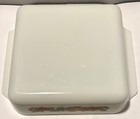 VTG Anchor Hocking Fire King Natures Bounty Brownie/Casserole 8” Dish 435 USA — photo 3