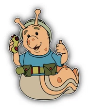 Fifi And The Flowertots Cartoon Slugsy Sticker Bumper Decal - ''SIZES''