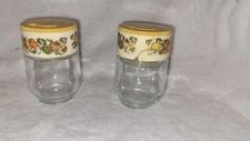 Vintage Corning ware Gemco Spice of Life Glass Spice Jar Shaker Spice Read Descr