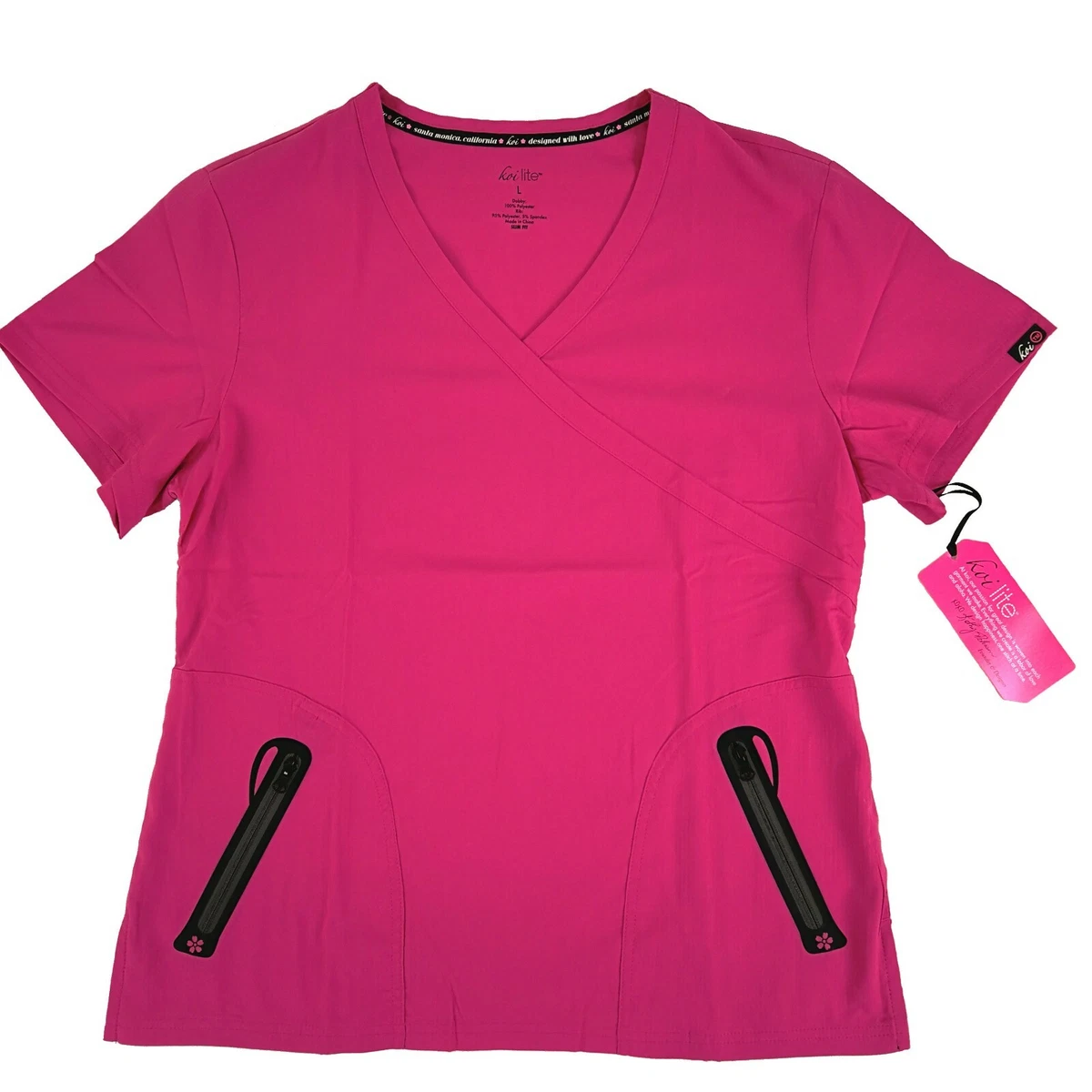 Flamingo scrub top clearance
