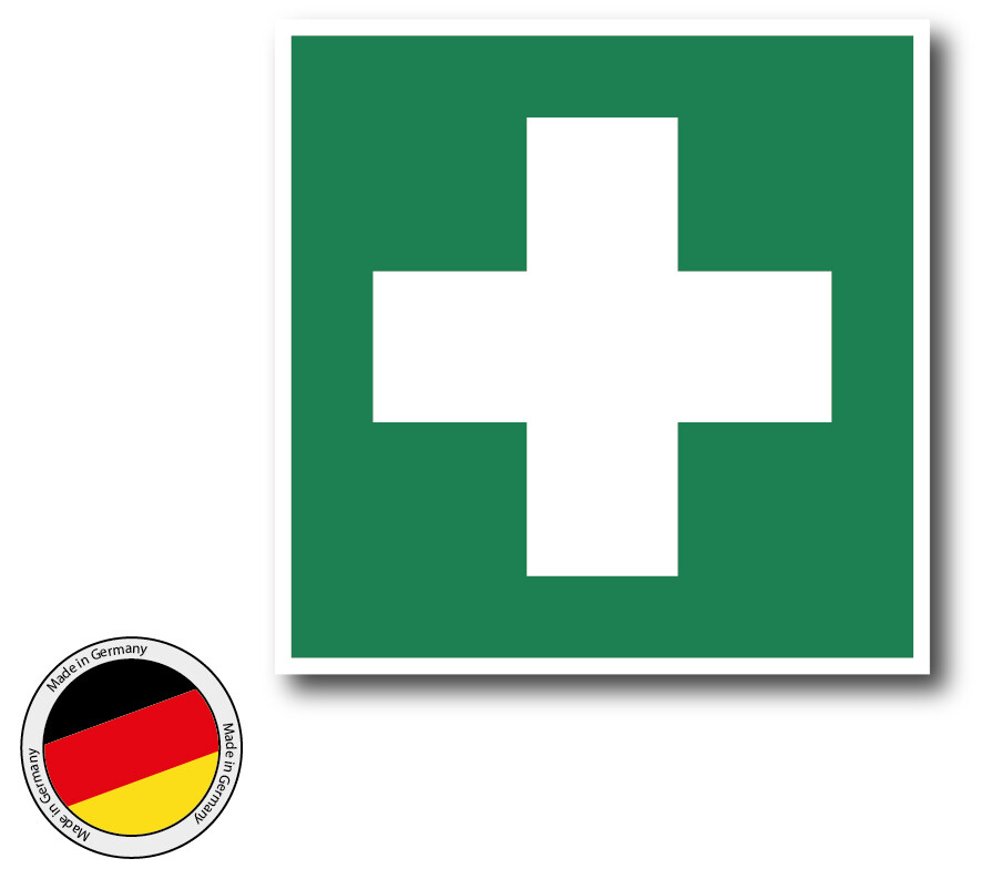 Rettungszeichen Erste Hilfe E003 Symbol Schild DIN EN ISO 7010 ASR 1.3